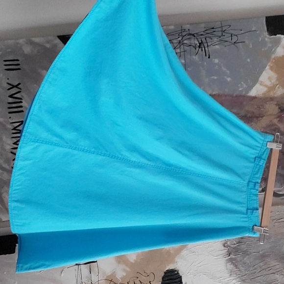 VINTAGE Tomboy Blue Skirt with Pockets Woman XS - Picture 2 of 9